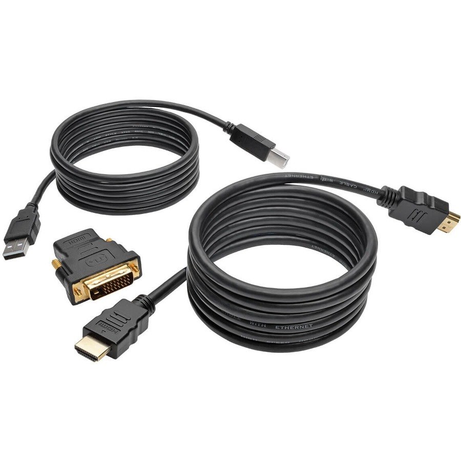 Tripp Lite by Eaton HDMI/DVI/USB KVM Cable Kit, 6 ft. (1.83 m)