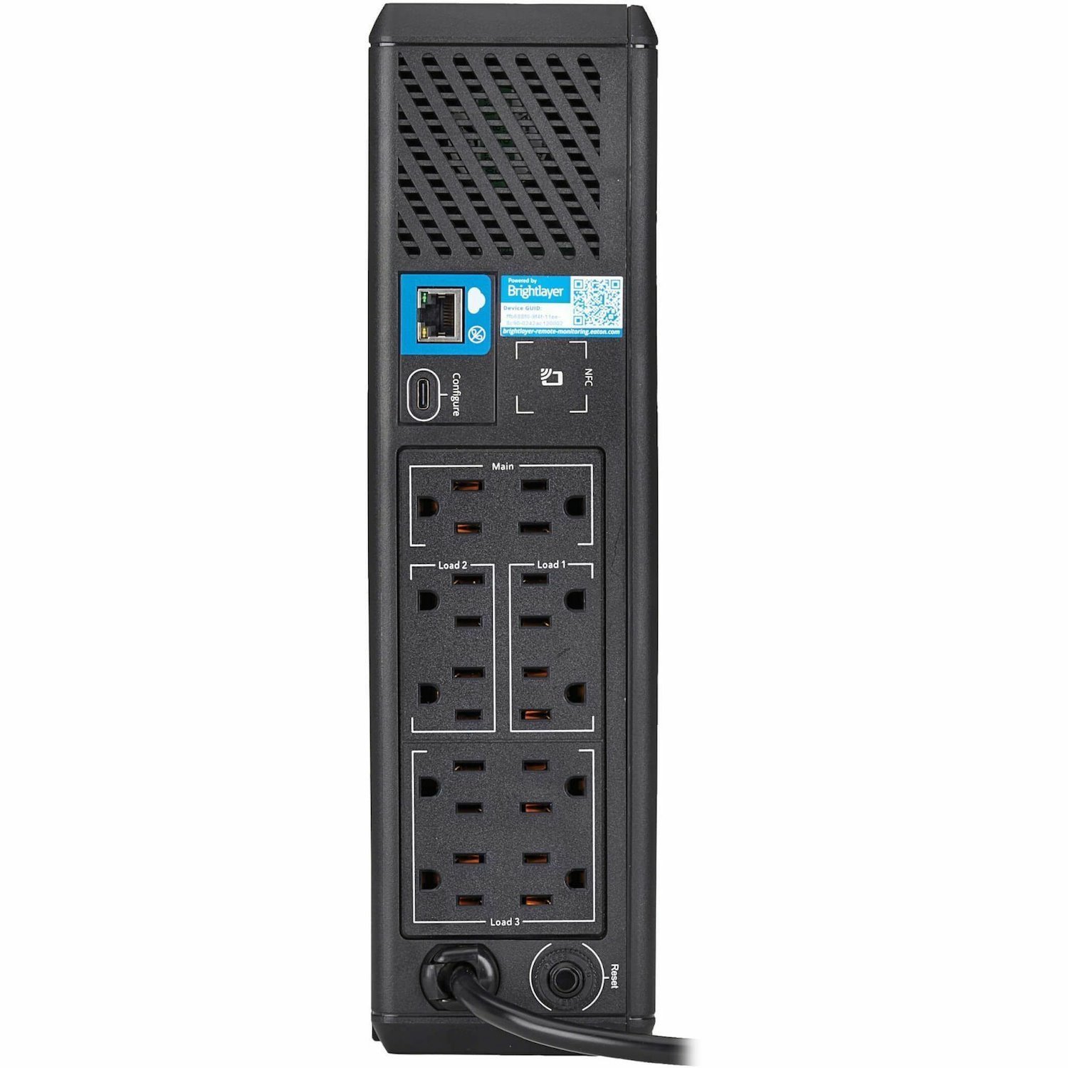 Eaton Tripp Lite Series 1000VA 750W 120V Line-Interactive Pure Sine Wave Cloud-Connected UPS with Remote Monitoring - 10 NEMA 5-15R Outlets (Surge and Battery Backup), LCD, 5-15P Plug, Tower