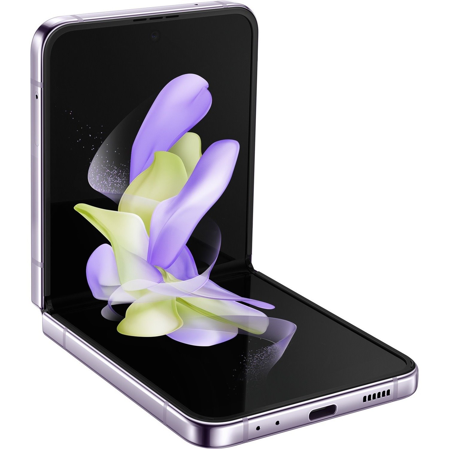 Samsung Galaxy Z Flip4 Bespoke Edition 256 GB Smartphone - 6.7" Flexible Folding Screen Dynamic AMOLED Full HD Plus 2640 x 1080 - Octa-core (Cortex X2Single-core (1 Core) 3.18 GHz + Cortex A710 Triple-core (3 Core) 2.70 GHz + Cortex A510 Quad-core (4 Core) 2 GHz - 8 GB RAM - Android 12 - 5G - Khaki