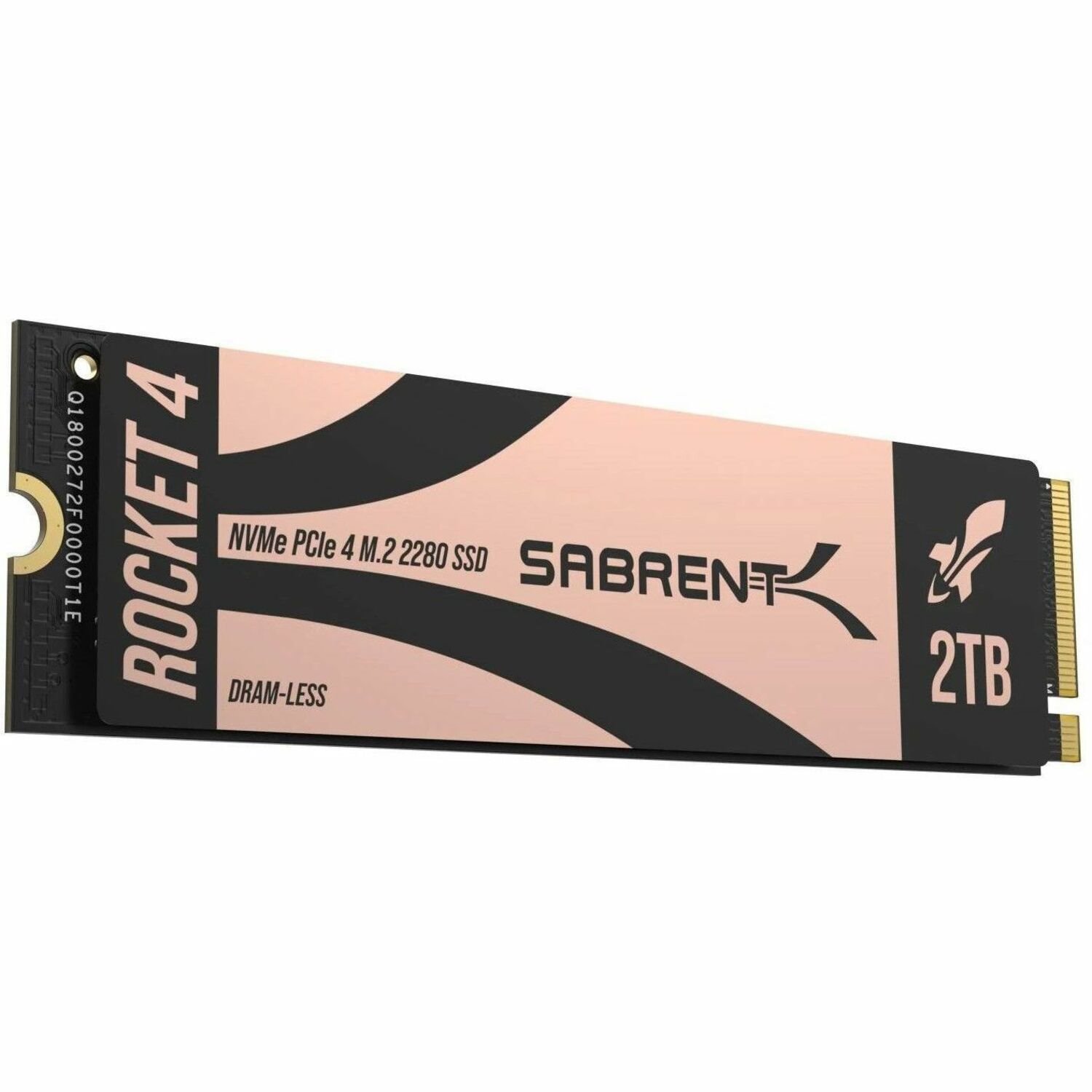 Sabrent Rocket 4 2 TB Solid State Drive - M.2 2280 Internal - PCI Express NVMe (PCI Express NVMe 4.0 x4) - TAA Compliant