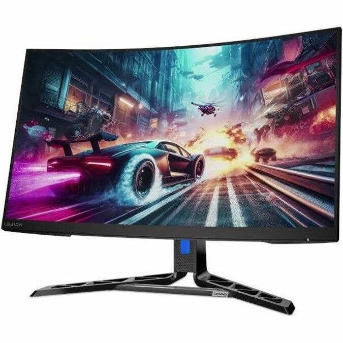 Lenovo Legion R32qc-30 32" Class WQHD Curved Screen Gaming LED Monitor - 16:9 - Raven Black