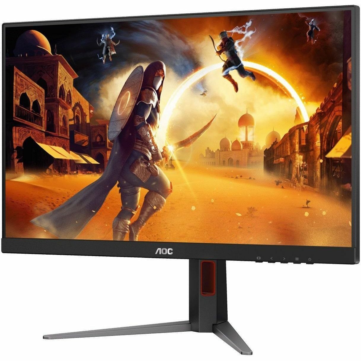 AOC Q27G4F 27" Class WQHD Gaming LED Monitor - Black, Red