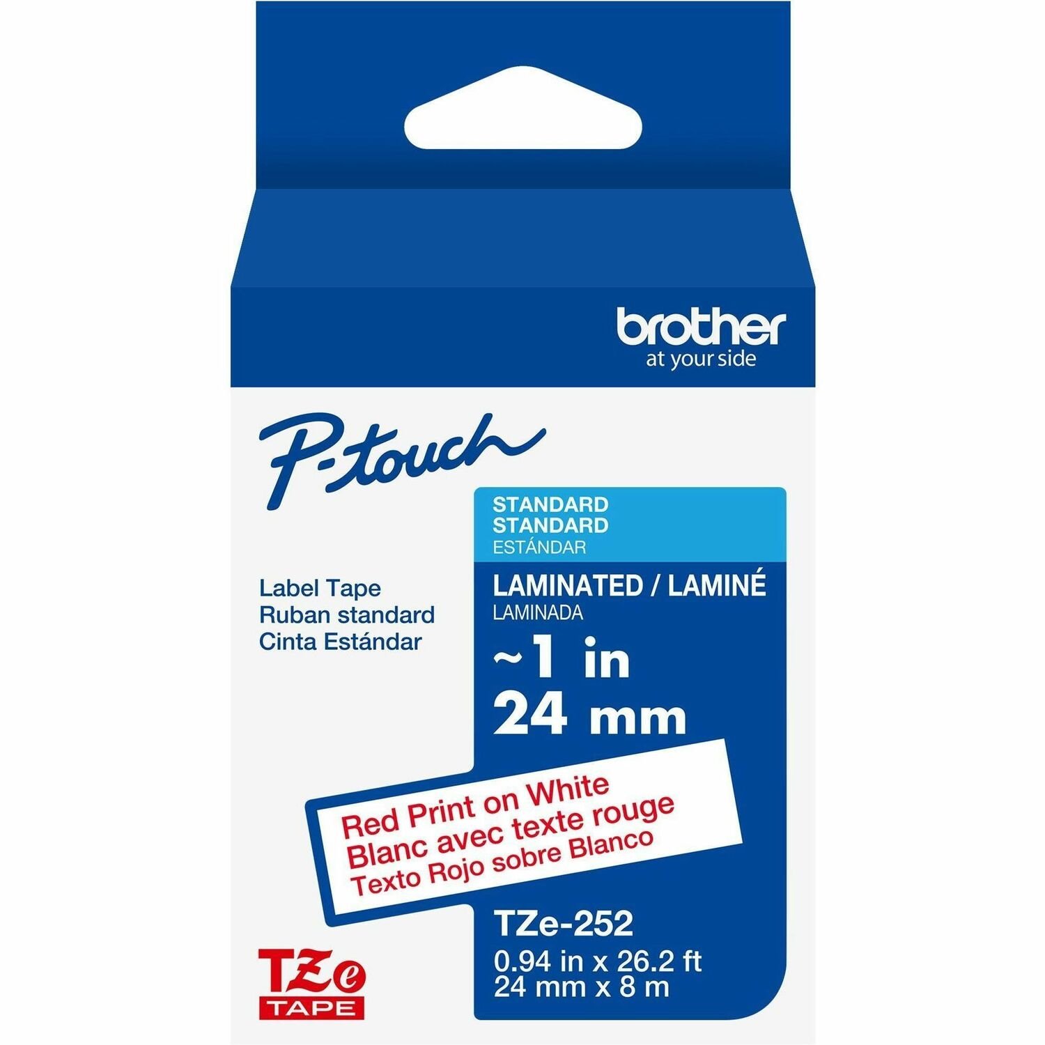 Brother P-touch TZe Laminated Label Tape