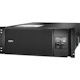 APC Smart-UPS On-Line, 6kVA/6kW, Rackmount 4U, 208V, 6x C13+4x C19 IEC outlets, Network Card+SmartSlot, Extended runtime, W/ rail kit