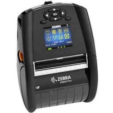 Zebra ZQ620 Plus Desktop, Industrial, Mobile Direct Thermal Printer - Monochrome - Label/Receipt Print - Bluetooth - Near Field Communication (NFC)
