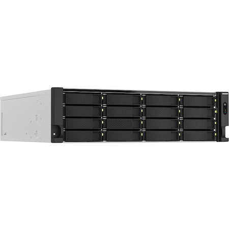 QNAP TS-h2287XU-RP-E2378-64G 22 x Total Bays SAN/NAS Storage System - 5 GB Flash Memory Capacity - Intel Xeon E-2378 Octa-core (8 Core) 2.60 GHz - 64 GB RAM - DDR4 SDRAM - 3U Rack-mountable