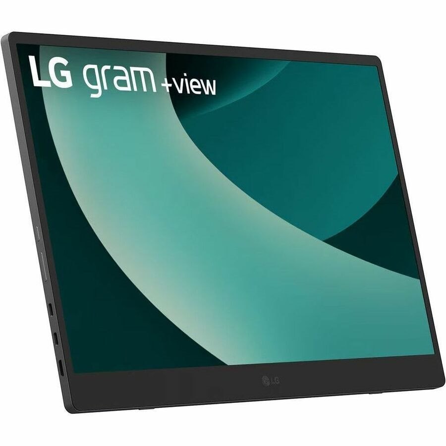 LG gram +view 17MT70 17" Class WQXGA LED Monitor - 16:10 - Titanium Silver, Black