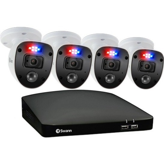 Swann Enforcer SWDVK-846804SL 8 Channel Night Vision Wired Video Surveillance System 1 TB HDD