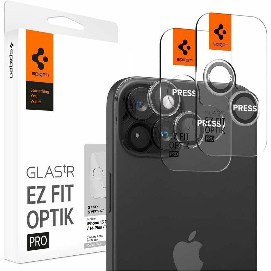 Spigen EZ Fit Optik Pro Cameralensbeschermer - Kristalhelder