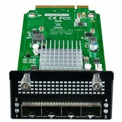 Advantech 4 Ports 10GbE SFP+ Thumbscrew Type