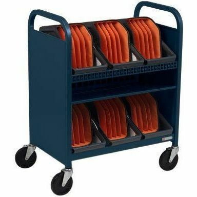 Bretford CUBE Transport Cart with Caddies - TVCT30CAD