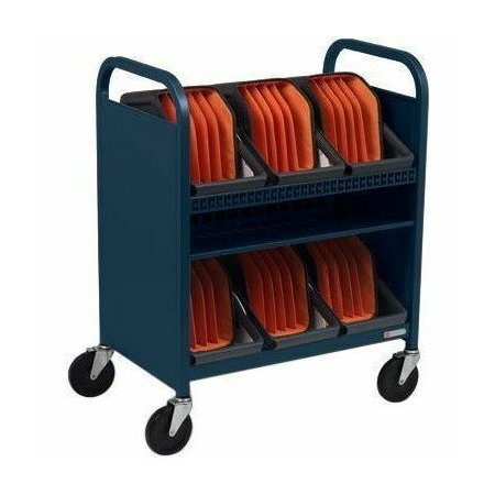 Bretford CUBE Transport Cart with Caddies - TVCT30CAD