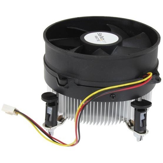 StarTech.com CPU Cooler Fan - Processor cooler - ( Socket 775 ) - aluminum - black - 95mm