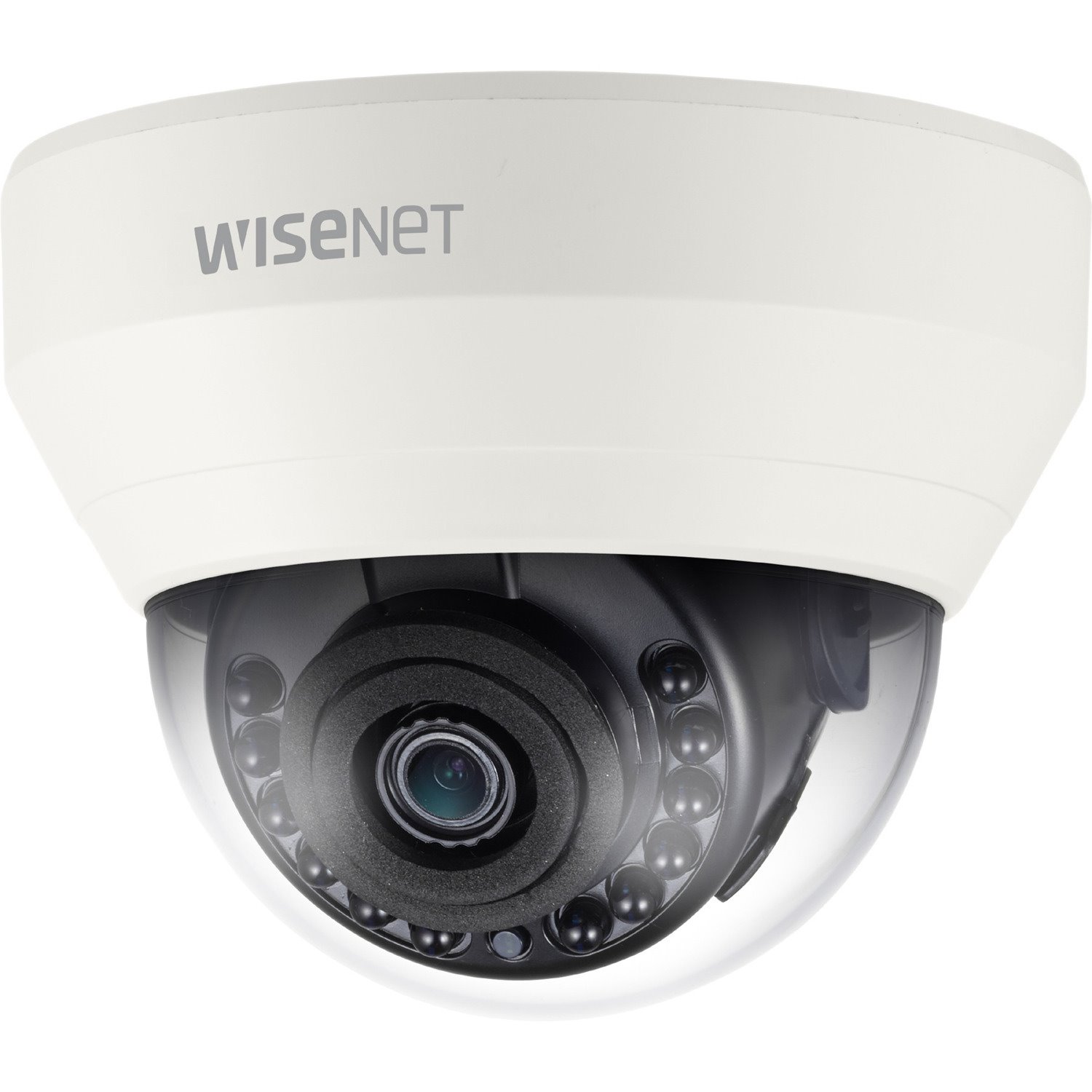 Wisenet HCD-6020R HD Surveillance Camera - Color - Dome - Ivory