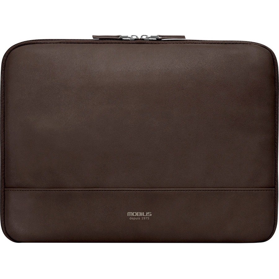 MOBILIS Origine Carrying Case (Sleeve) for 31.8 cm (12.5") to 35.6 cm (14") Apple MacBook Air, MacBook Pro, Notebook - Chocolate Brown