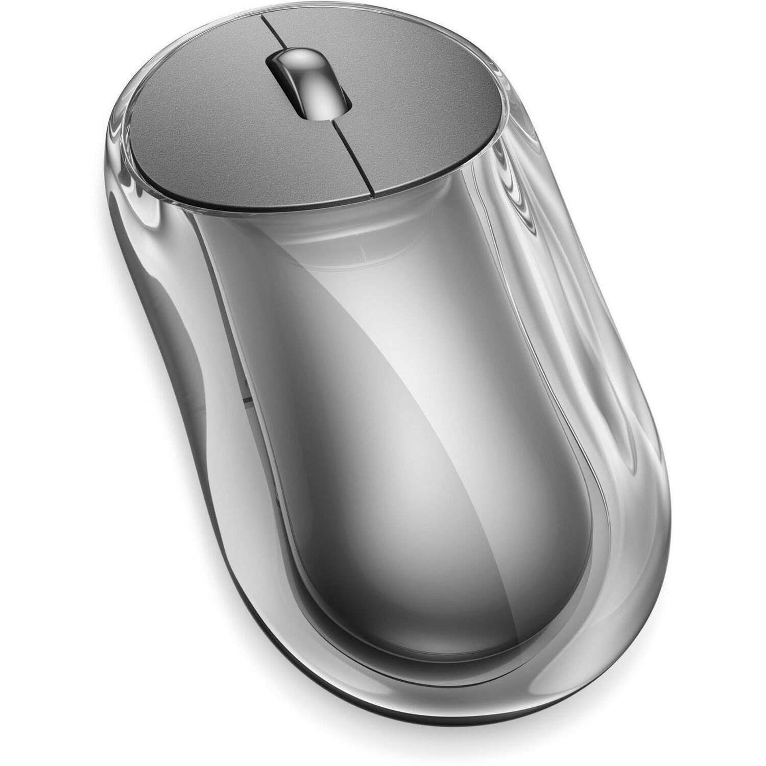 Lenovo 8000 Full-size Mouse - Bluetooth/Radio Frequency - USB Type A - Infrared - 5 Button(s) - Thunder Gray - 1 Box
