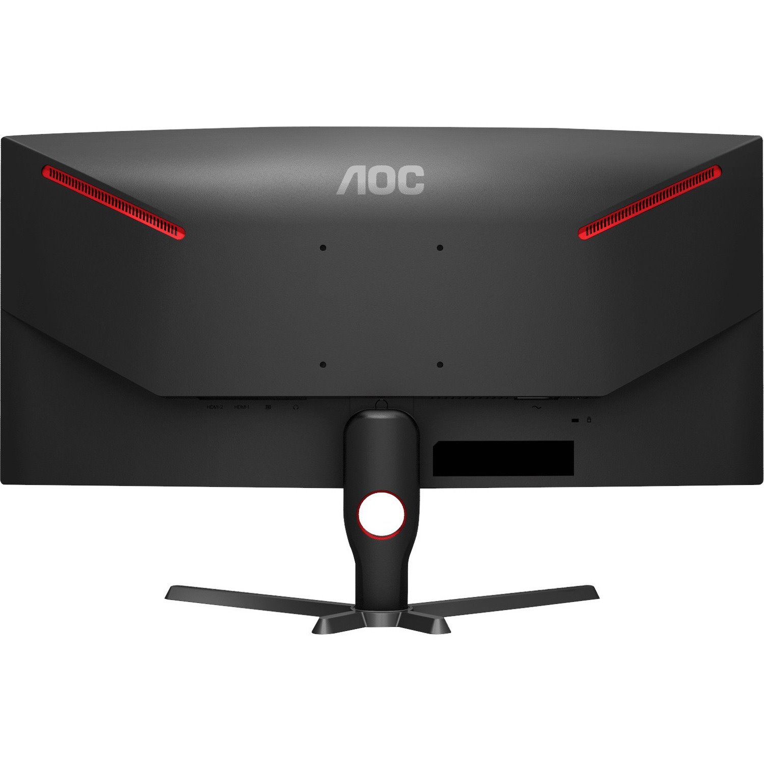 AOC CQ32G3SE 32" Class WQHD Curved Screen Gaming LCD Monitor - 16:9 - Black, Red