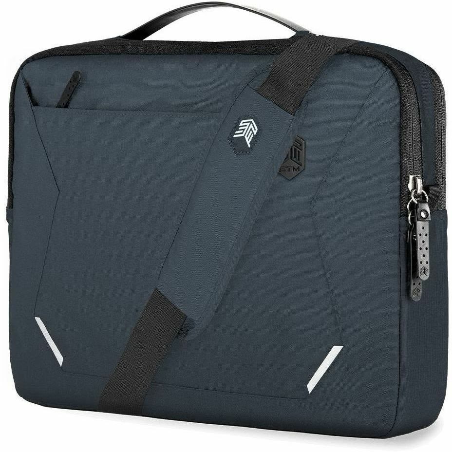 STM Goods Myth Carrying Case (Briefcase) for 38.1 cm (15") to 40.6 cm (16") Apple MacBook Pro - Midnight Blue