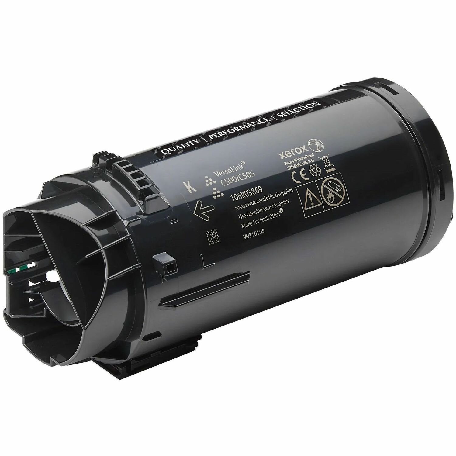 Clover Remanufactured High Yield Black Toner Cartridge for Xerox 106R03869