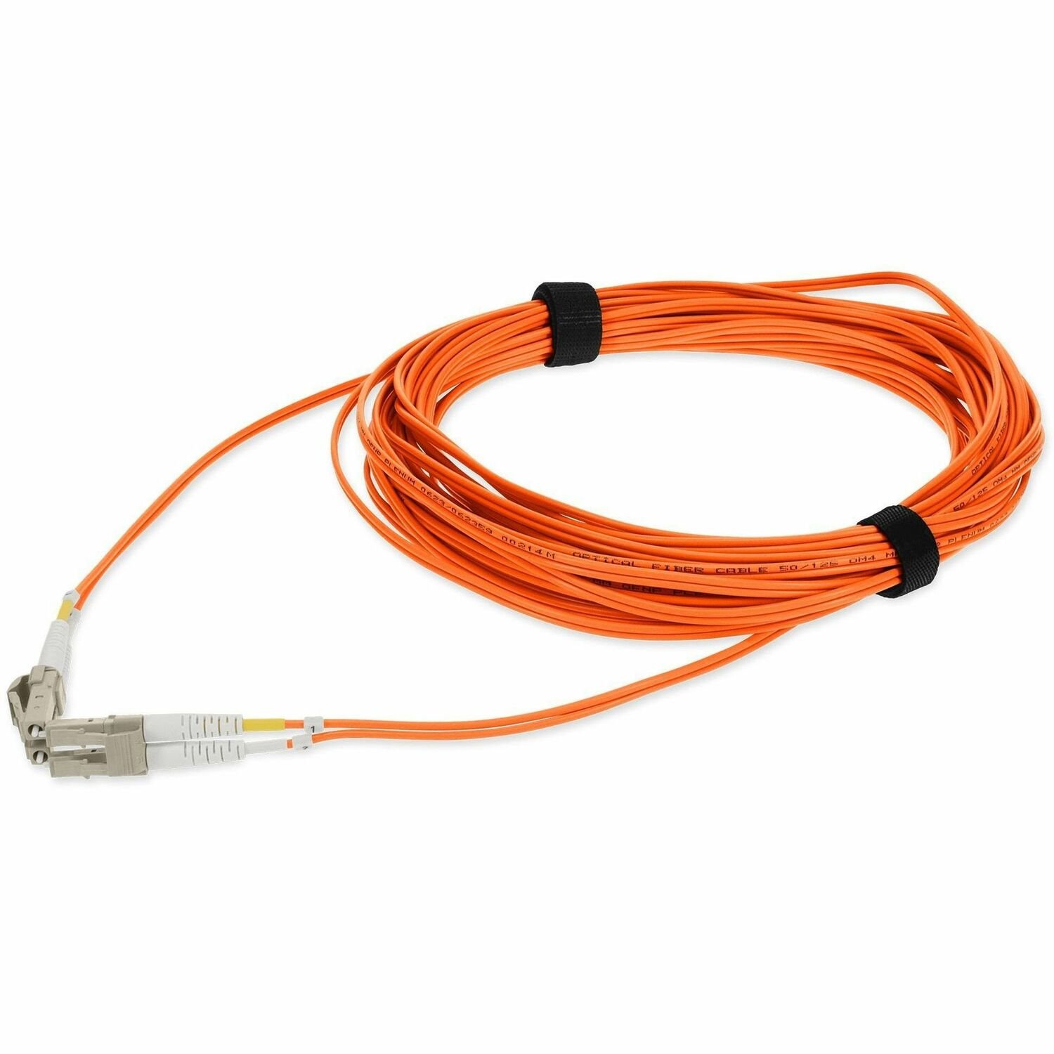 AddOn 3m LC to LC Orange OM4 Duplex OFNP (Plenum-Rated) Fiber Patch Cable