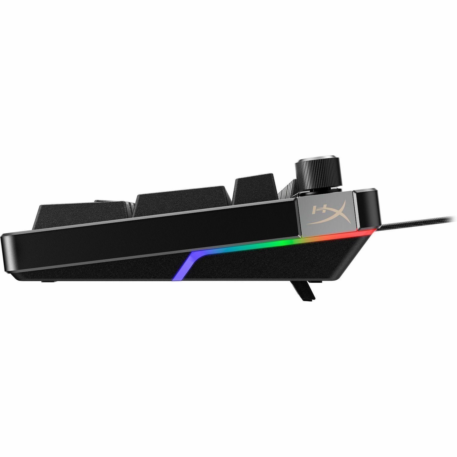 HyperX Alloy Rise Gaming Keyboard - Cable Connectivity - USB Type A Interface - RGB LED - Black