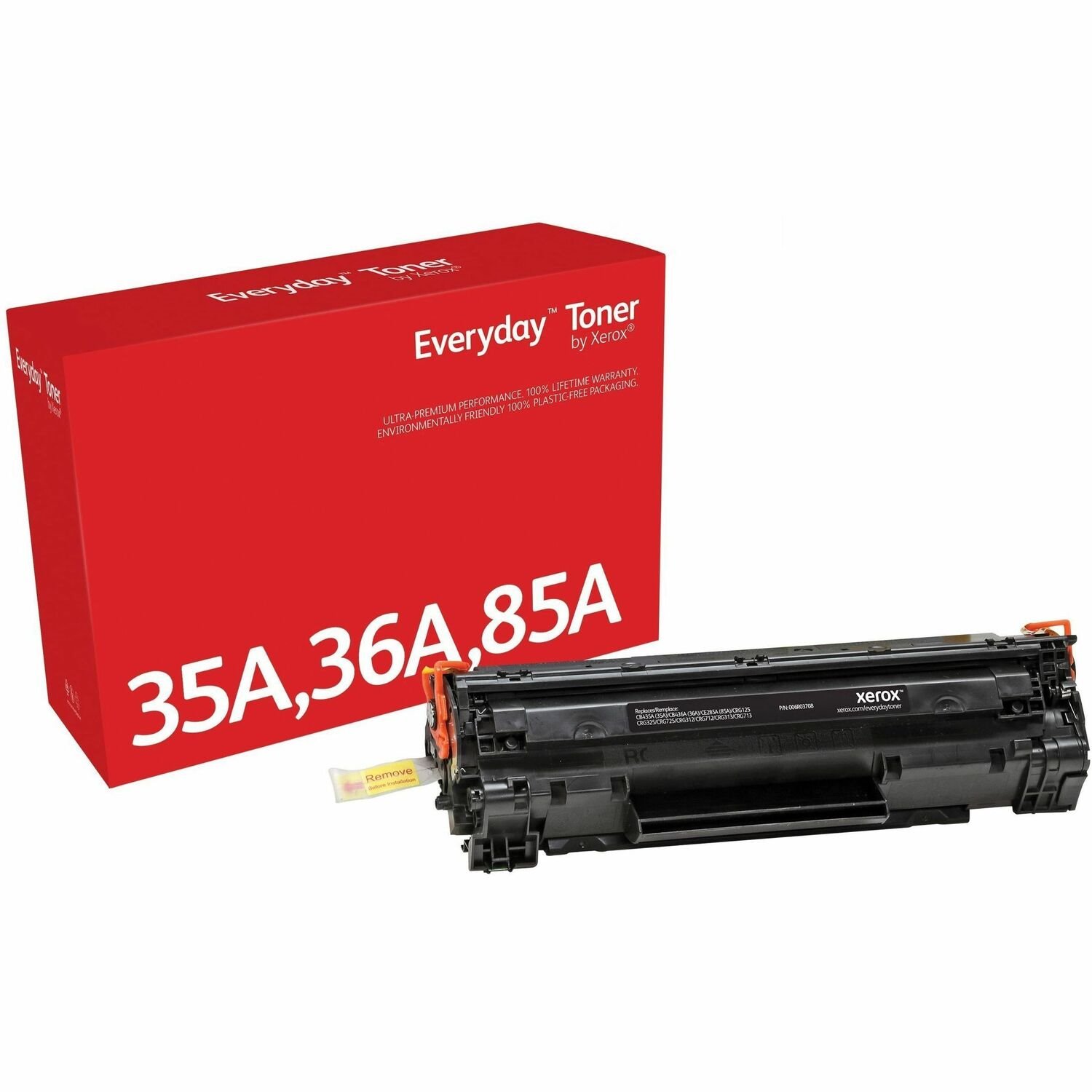 Xerox Everyday Standard Yield Laser Toner Cartridge 35A, 36A, 85A - Black - 1 / Pack