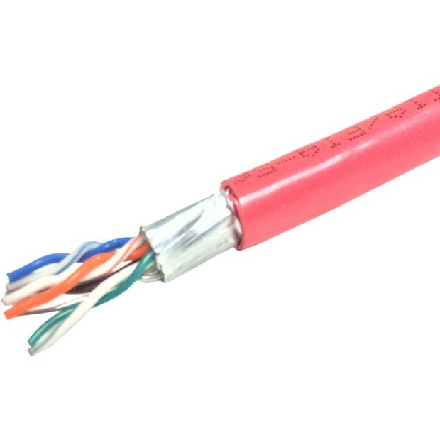 Weltron CAT5e Solid Shielded Plenum (CMP) Network Cable