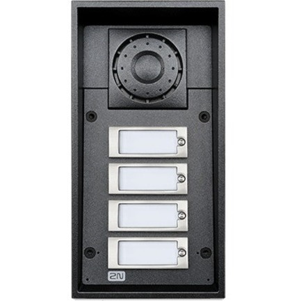 2N IP Force Intercom Sub Station for Door Entry, Access Control - Black