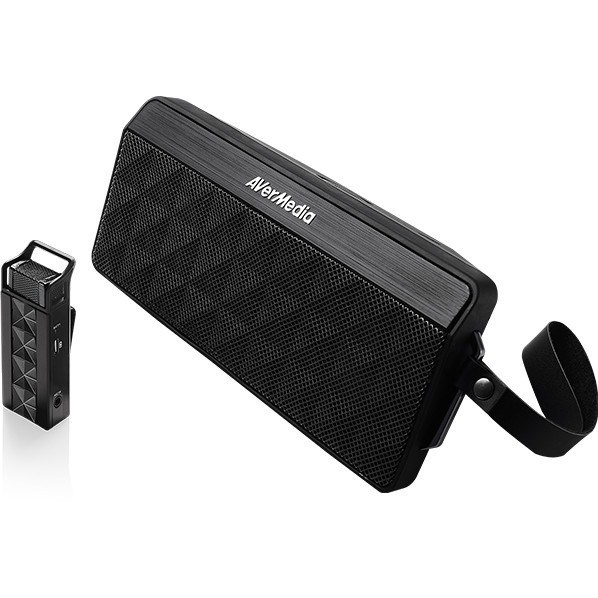 AVerMedia AW330 Portable Speaker and Wireless Mic Combo - 20W RMS