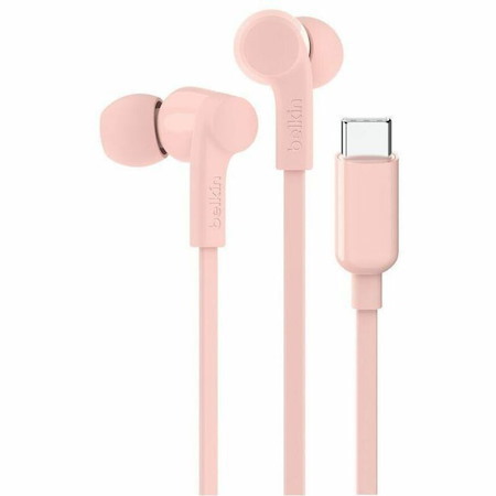 Belkin SOUNDFORM Wired Earbud Stereo Earset - Pink