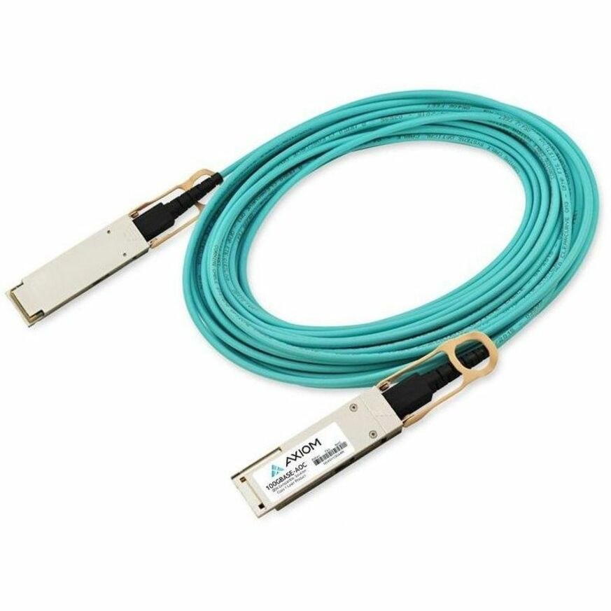 Axiom 100GBASE-AOC QSFP28 Active Optical Cable Palo Alto Compatible 10m