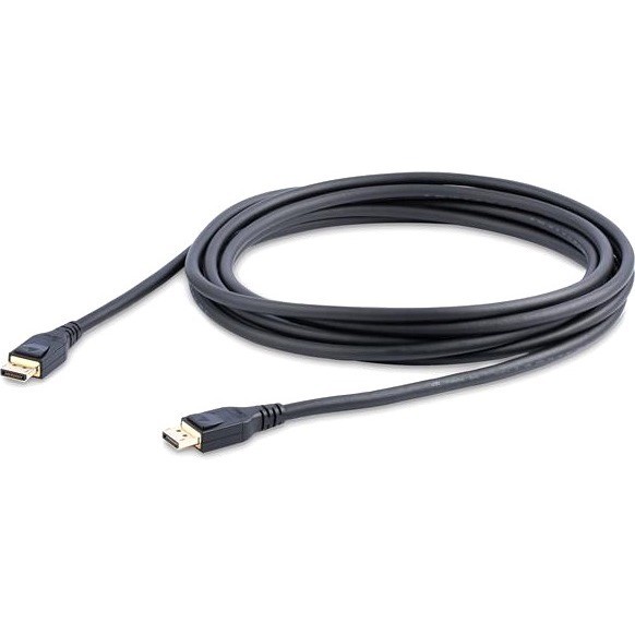 STARTECH.COM 5M DISPLAY 1.4 CABLE, 8K 60HZ, UHD 4K 120HZ, HDR, VESA CERTIFIED, BLACK, LTW