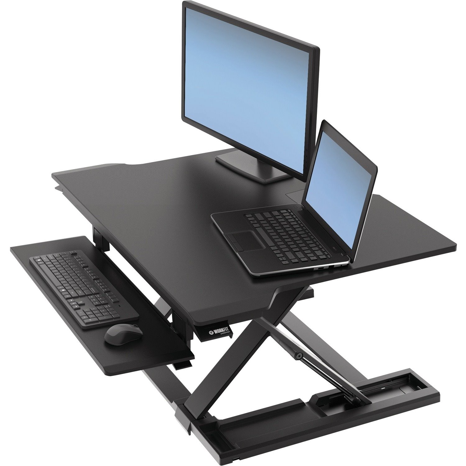 Ergotron WorkFit Height Adjustable Multipurpose Desktop Riser