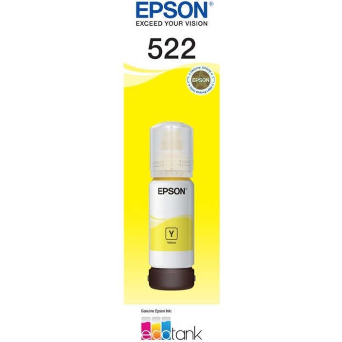 Epson T522 - EcoTank - Yellow Ink Bottle