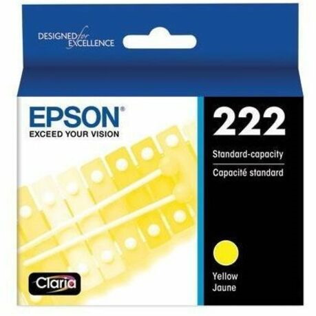 Epson 222 Original Standard Yield Inkjet Ink Cartridge - Yellow Pack