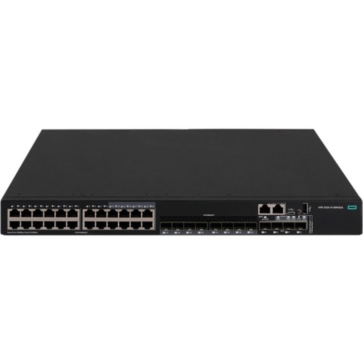 HPE FlexNetwork 5520 HI 24 Ports Manageable Ethernet Switch - Gigabit Ethernet, 10 Gigabit Ethernet - 10/100/1000Base-T, 100/1000Base-X, 10GBase-X