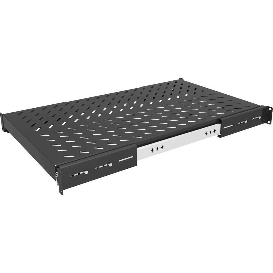 VERTIV 1U Depth Adjustable Sliding Shelf 100lbs Black (Qty 1)