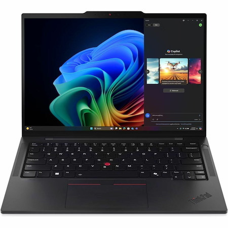 Lenovo ThinkPad T14s Gen 6 21QX000NUS 14" Touchscreen Copilot+ PC Notebook - WUXGA - Intel Core Ultra 7 268V - 32 GB - 1 TB SSD - English Keyboard - Black