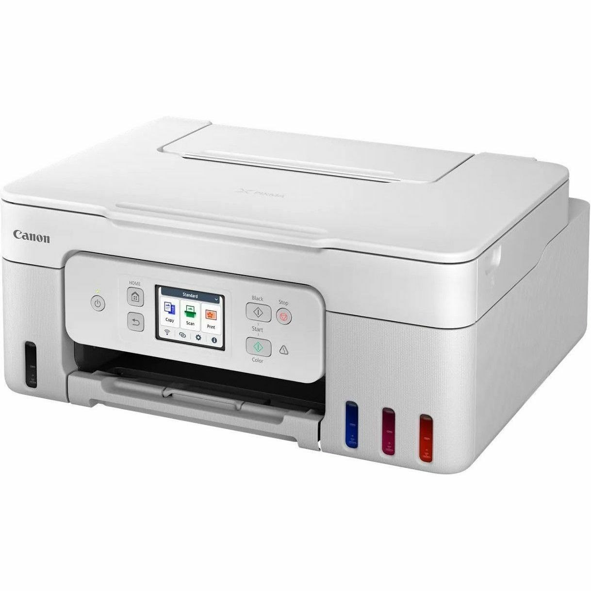 Canon PIXMA G3290 Wireless MegaTank Inkjet Multifunction Printer - Color - White