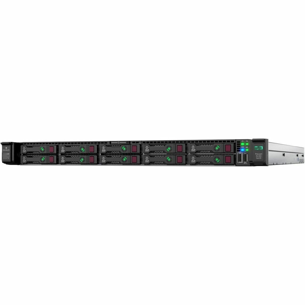 HPE ProLiant DL360 G10 1U Rack Server - 1 Xeon Gold 6230 2.10 GHz - 32 GB RAM