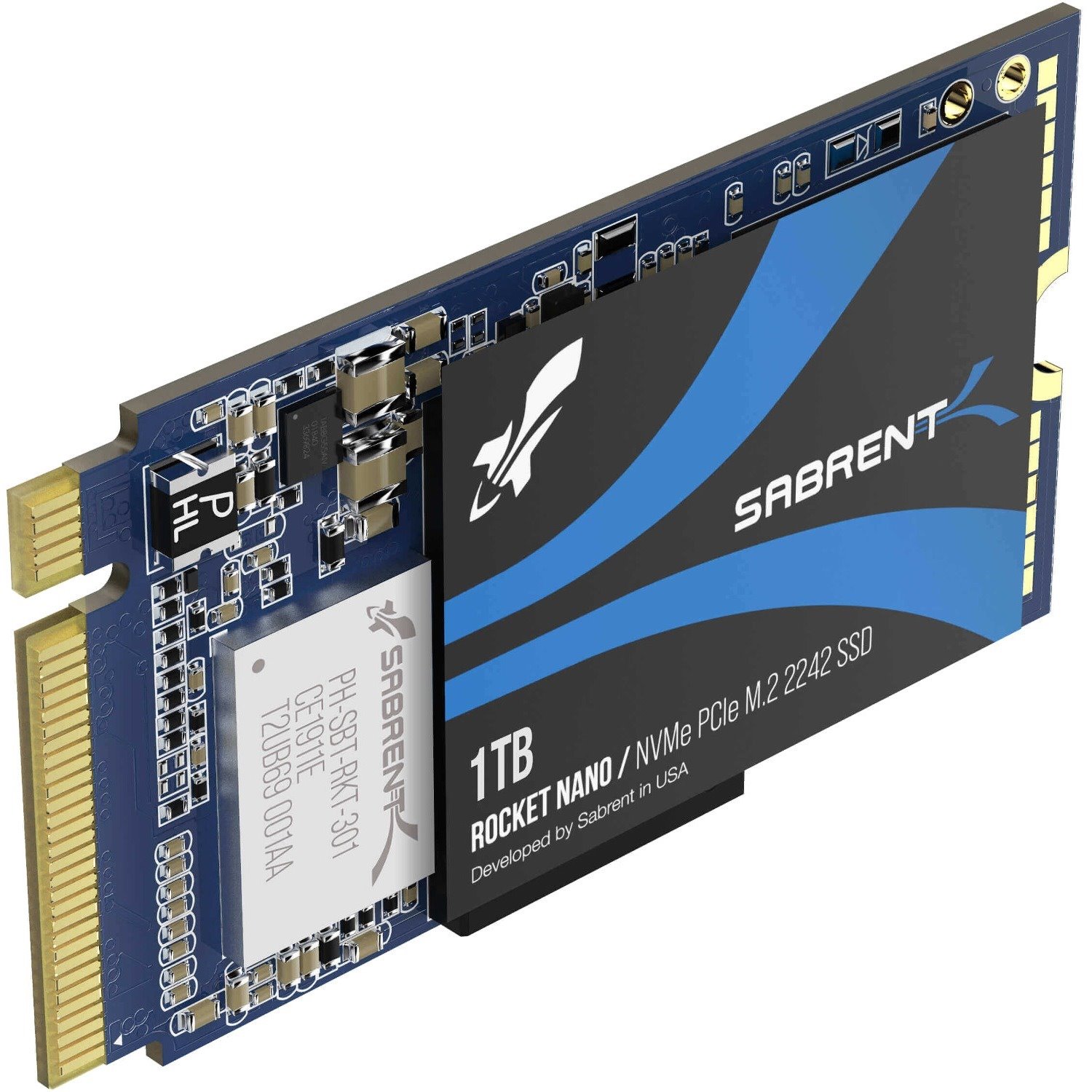 Sabrent Rocket SB-1342-1TB 1 TB Solid State Drive - M.2 2242 Internal - PCI Express NVMe (PCI Express NVMe 3.0 x4)