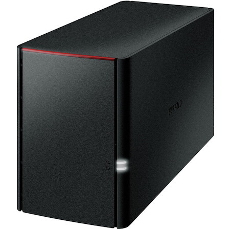 BUFFALO LinkStation SoHo 220 2-Bay Personal Cloud Office NAS 12TB (2x6TB) with Hard Drives Included