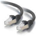C2G 7ft Cat6 Ethernet Cable - Snagless Shielded (STP) - Black