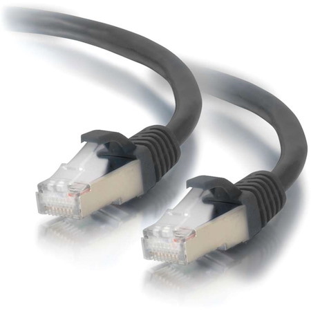 C2G 7ft Cat6 Ethernet Cable - Snagless Shielded (STP) - Black