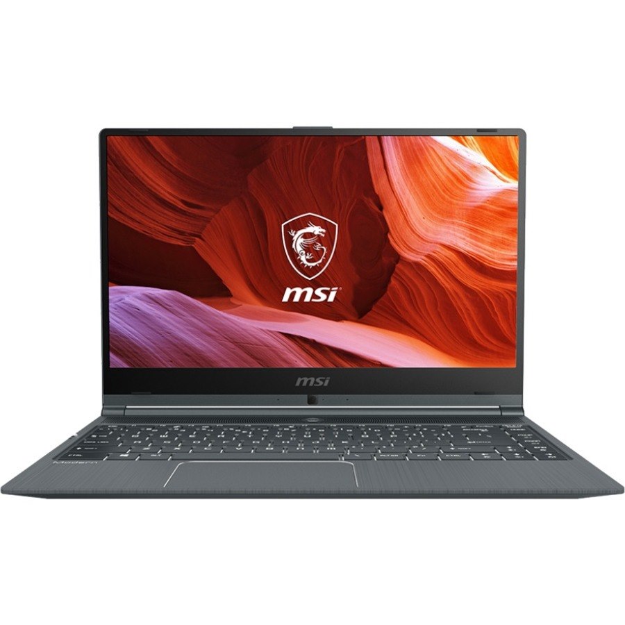 MSI Modern 14 A10RAS-884 14" Notebook - Full HD - Intel Core i5 10th Gen i5-10210U - 8 GB - 512 GB SSD - Carbon Gray, Silver
