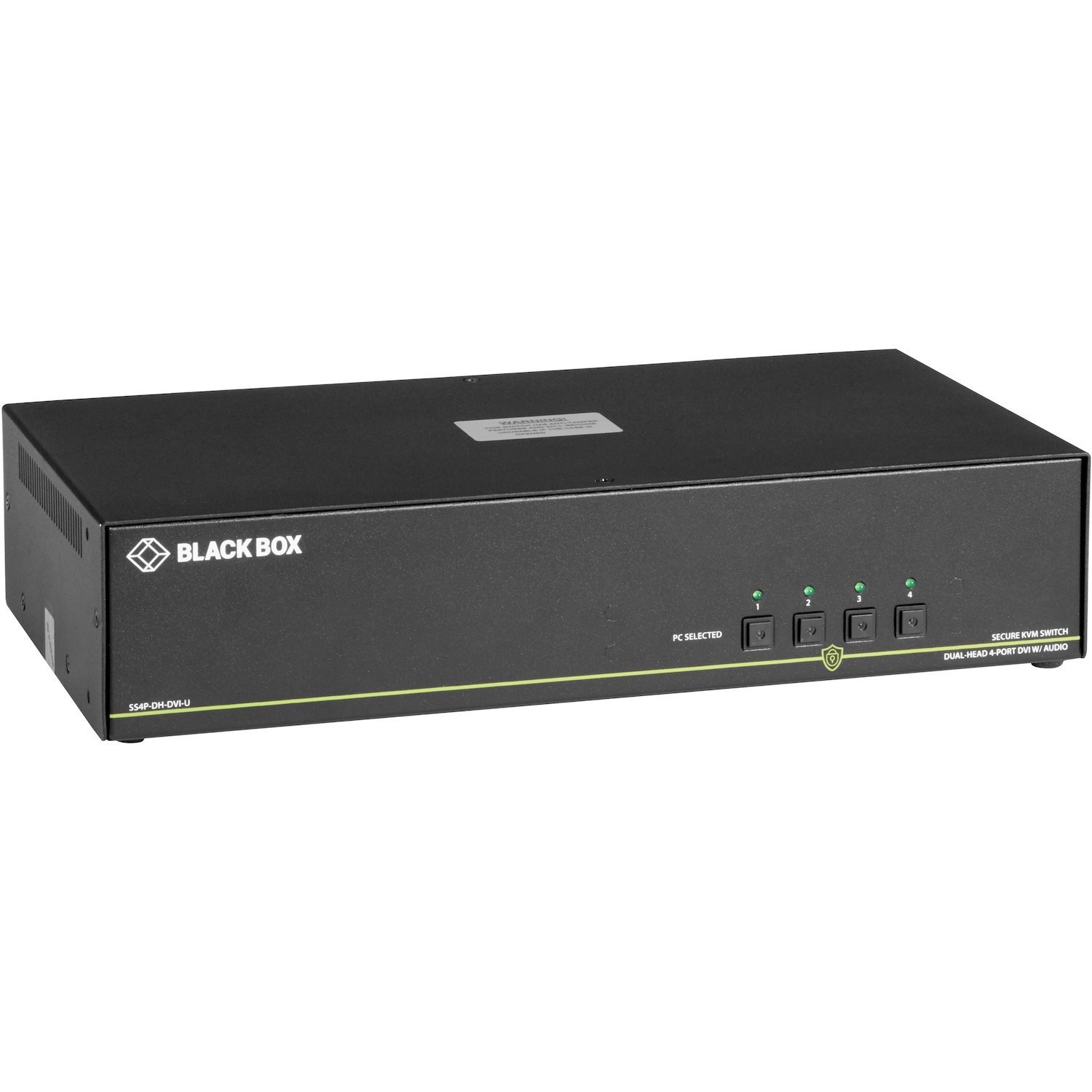 Black Box Niap 3.0 Secure KVM Switch - 2X Dvi-I Usb 4-Port