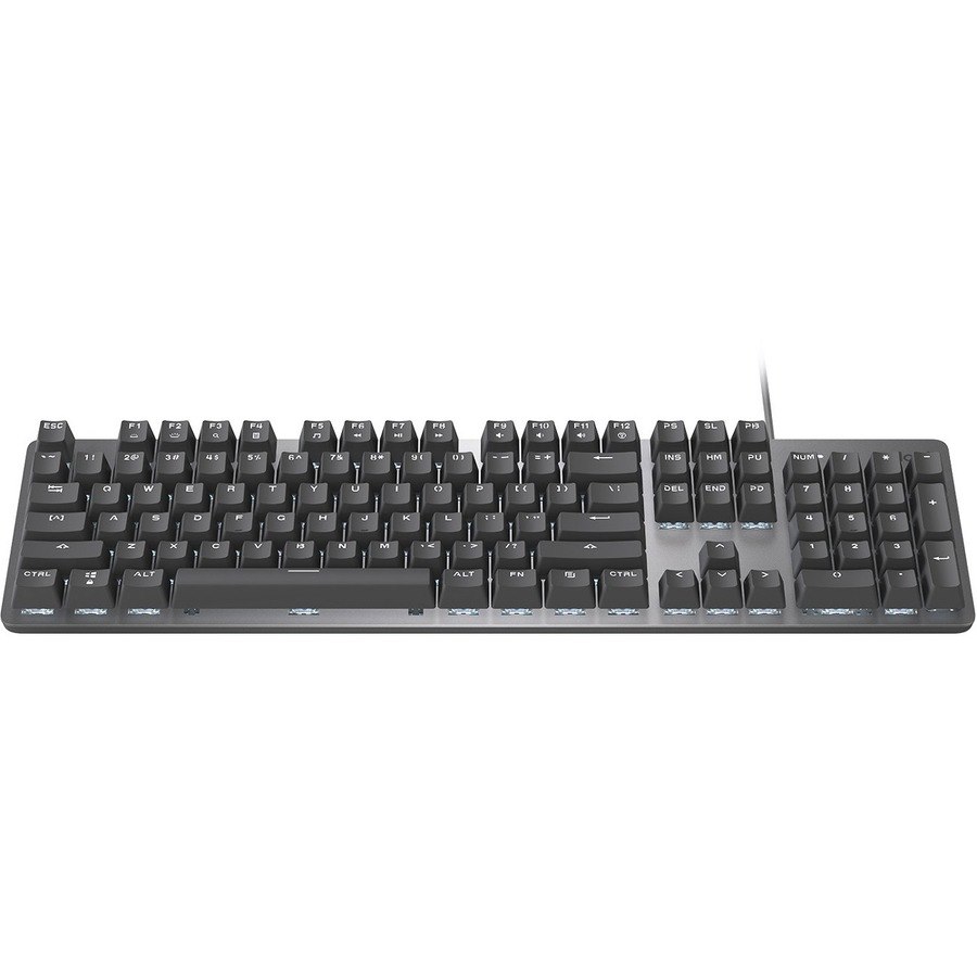 Logitech K845 Mechanical Illuminated Corded Aluminum Keyboard (TTC Blue) - Brown Box