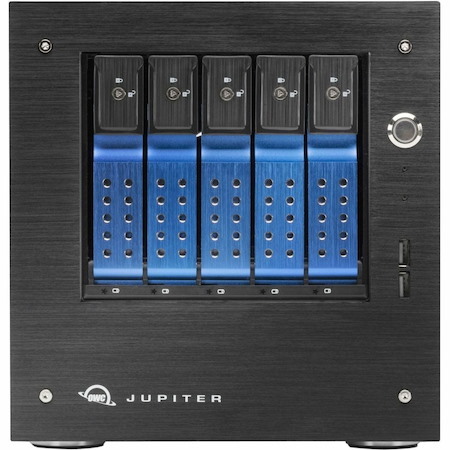 OWC 80TB Jupiter Mini 5-Drive Desktop Network Attached Storage (NAS) Solution