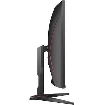 AOC C32G2E 32" Class Full HD Curved Screen Gaming LCD Monitor - 16:9 - Red, Black