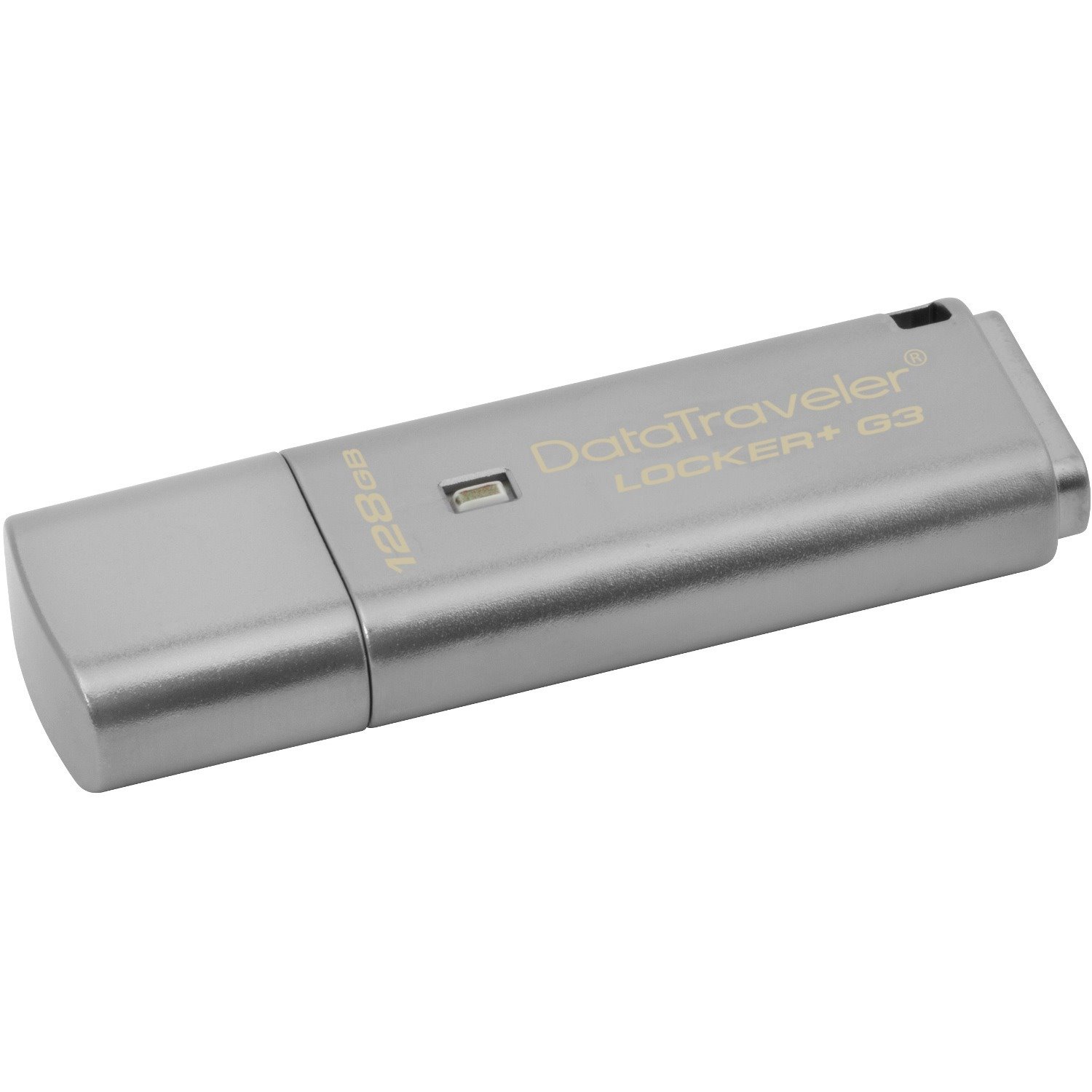 Kingston DataTraveler Locker+ G3 128GB USB 3.0 Type A Flash Drive